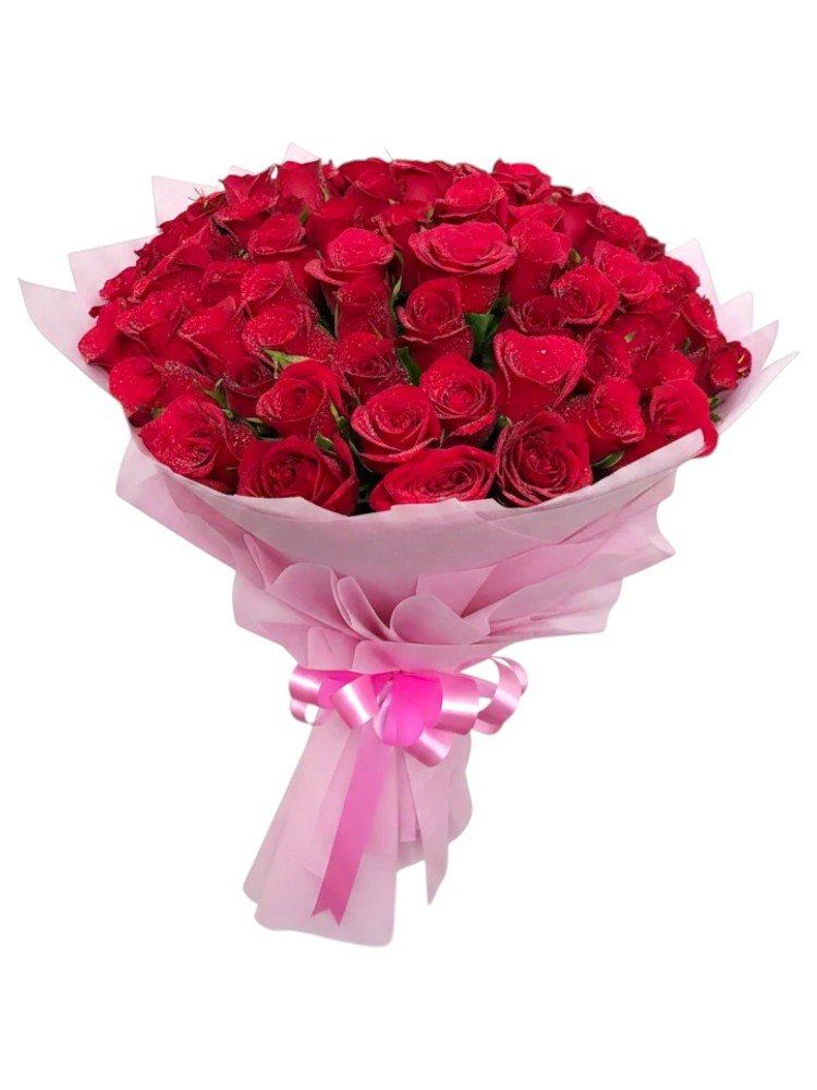 One True Love Hand Bouquet - Same-Day Delivery in Hyderabad