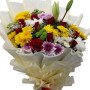 Floral Harmony – Mixed Flowers Hand Bouquet in Korean Wrap
