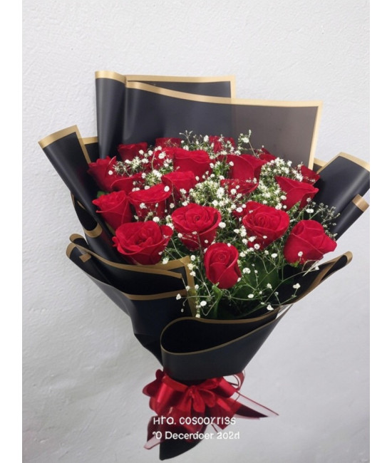 Timeless Love – 20 Red Roses Premium Bunch