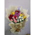 30 Mix Roses Flat Bouquet