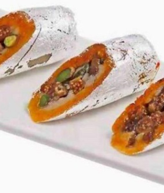 Kaju Anjeer Roll - Pullareddy Sweets Kaju Anjeer Roll - Pullareddy Sweets