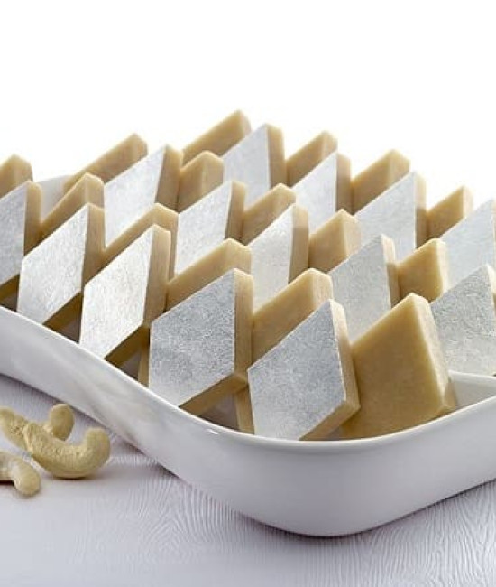 Kaju Burfi Sweets - Pullareddy Kaju Burfi Sweets - Pullareddy