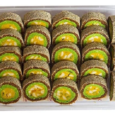 Kesar Anjeer Roll - Pullareddy Sweets