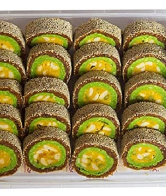 Kesar Anjeer Roll - Pullareddy Sweets Kesar Anjeer Roll - Pullareddy Sweets