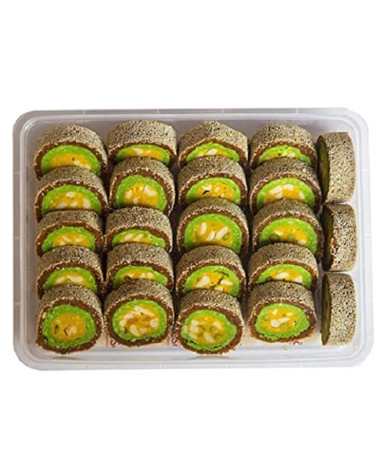 Kesar Anjeer Roll - Pullareddy Sweets