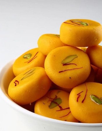 Kesar Peda - Pullareddy Sweets