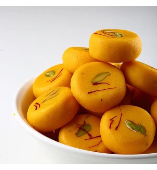 Kesar Peda - Pullareddy Sweets